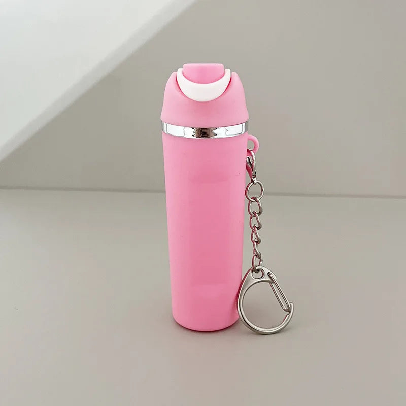 Mini Fruit Cup Keychain – Cute Holder for Lip Balm & Everyday Essentials