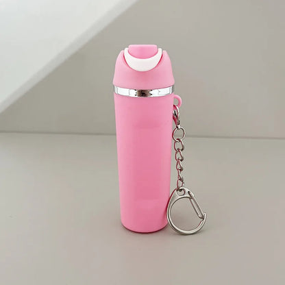 Mini Fruit Cup Keychain – Cute Holder for Lip Balm & Everyday Essentials