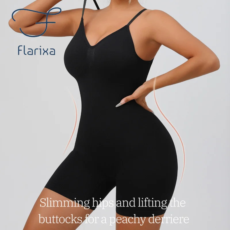 Women's Sculpting Bodysuit – Seamless Compression, Tummy Control & Booty Lift