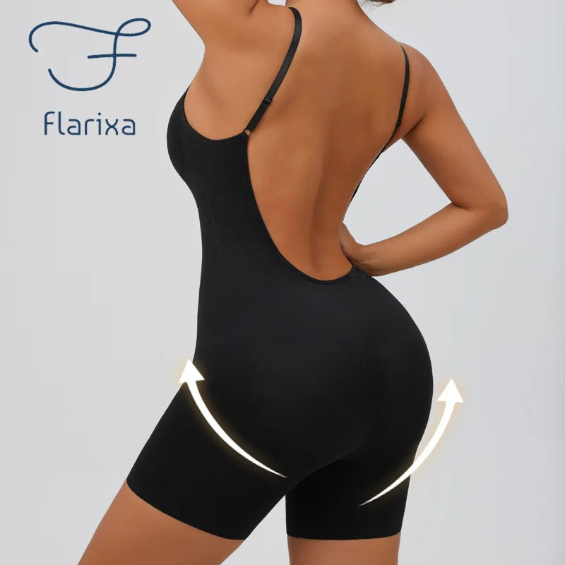 Women's Sculpting Bodysuit – Seamless Compression, Tummy Control & Booty Lift