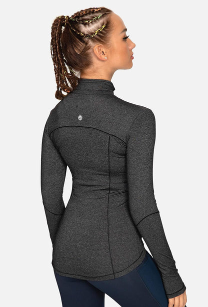  Womens Running Jackets Athletic Workout Scrub Jacket Track Full Zip up Gym for Women Yoga Top