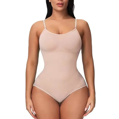 Women's Sculpting Bodysuit – Seamless Compression & Booty Lift