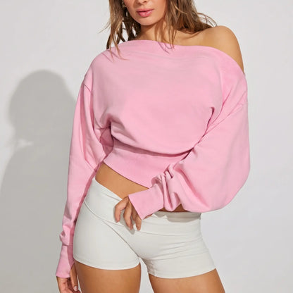 Essential Off-Shoulder Sweatshirt