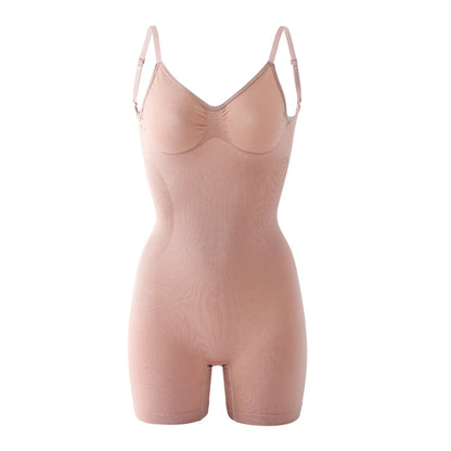 Women's Sculpting Bodysuit – Seamless Compression, Tummy Control & Booty Lift
