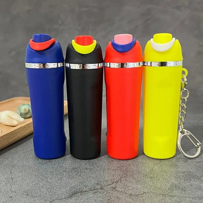 Mini Fruit Cup Keychain – Cute Holder for Lip Balm & Everyday Essentials