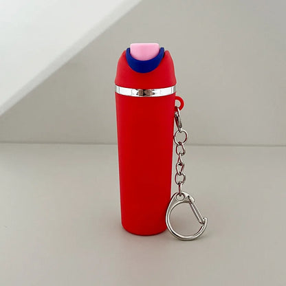 Mini Fruit Cup Keychain – Cute Holder for Lip Balm & Everyday Essentials