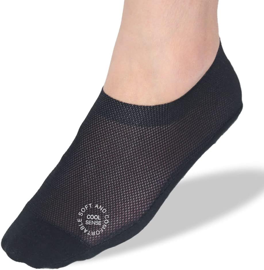 Premium Ultra-Thin No Show Socks – Breathable and Non-Slip Comfort for Active Women