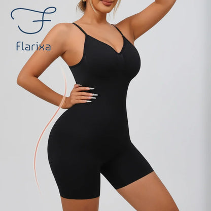 Women's Sculpting Bodysuit – Seamless Compression, Tummy Control & Booty Lift